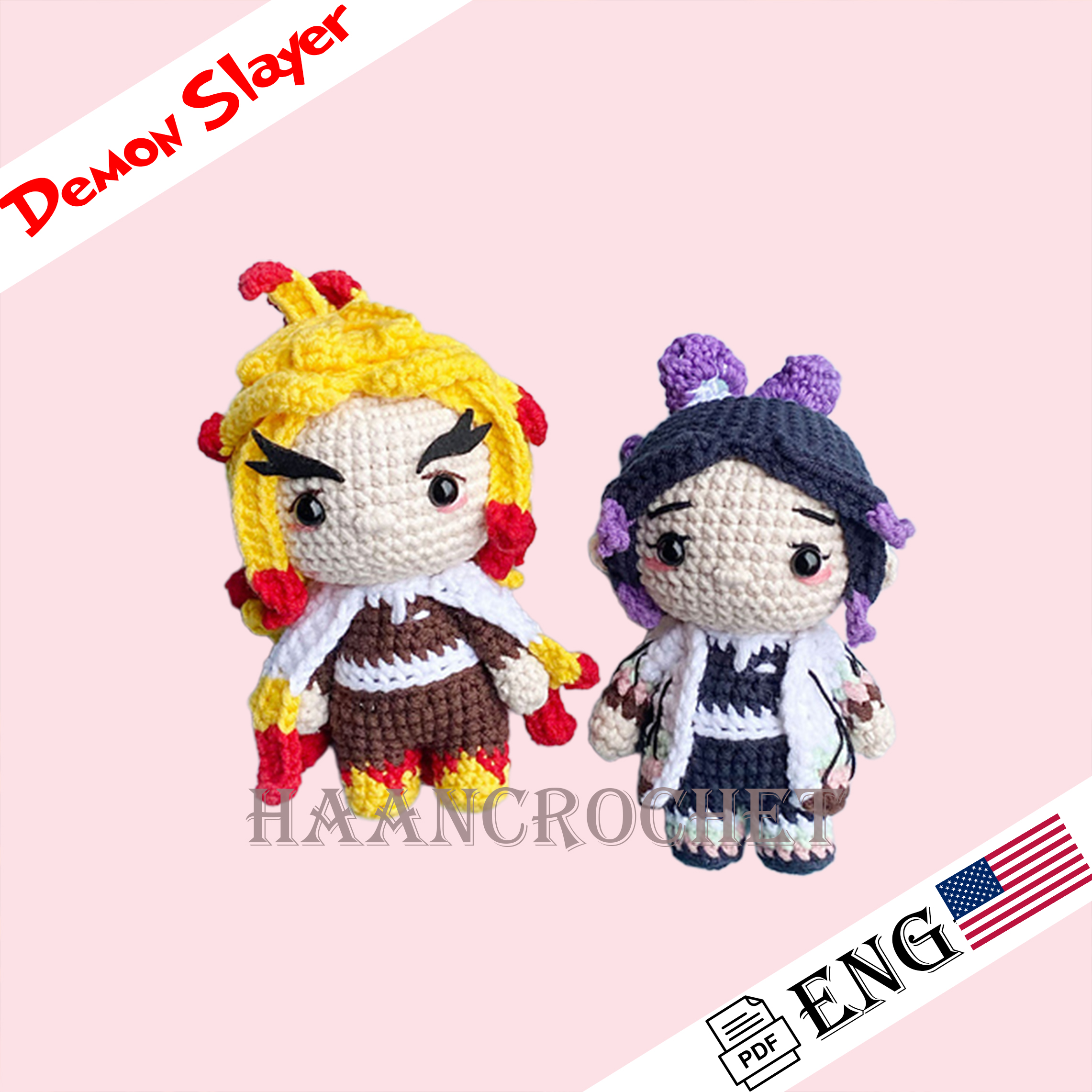 Demon Slayer Bundle Crochet